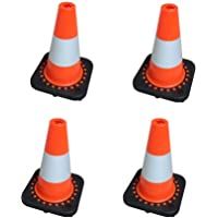 TC-30Fx4 Juego de conos de tráfico (4 unidades- 30 cm)
